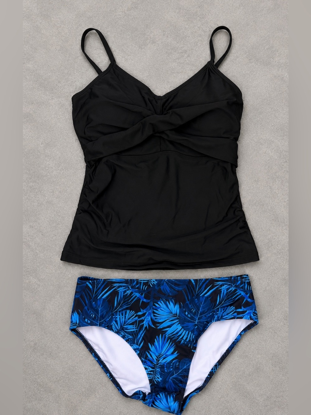 Aulyffo Teen Bathing Suit Tankini Swimsuit Set - Size 13-14YR